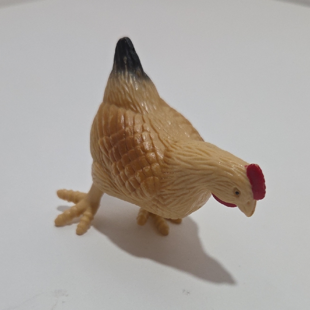 Vinyl Hen Figure Toy